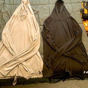 NWOT Under Armour hooded tops